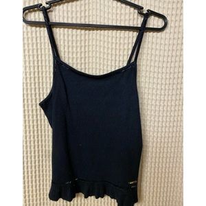 Tommy Hilfinger spaghetti strap top. Beaded straps. Small NWOT